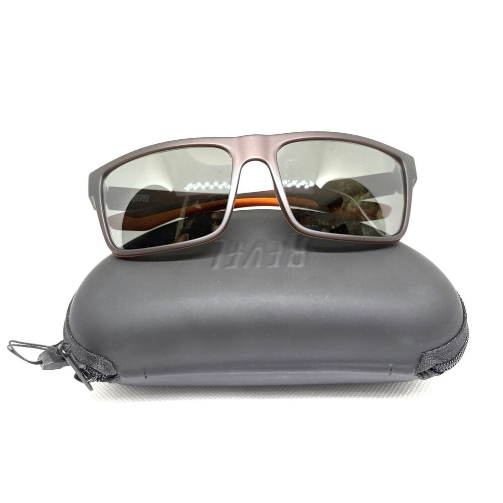 REVEL 32-001551 BROWN ORANGE EYEGLASSES SUNGLASSES FRAMES 58-16-134